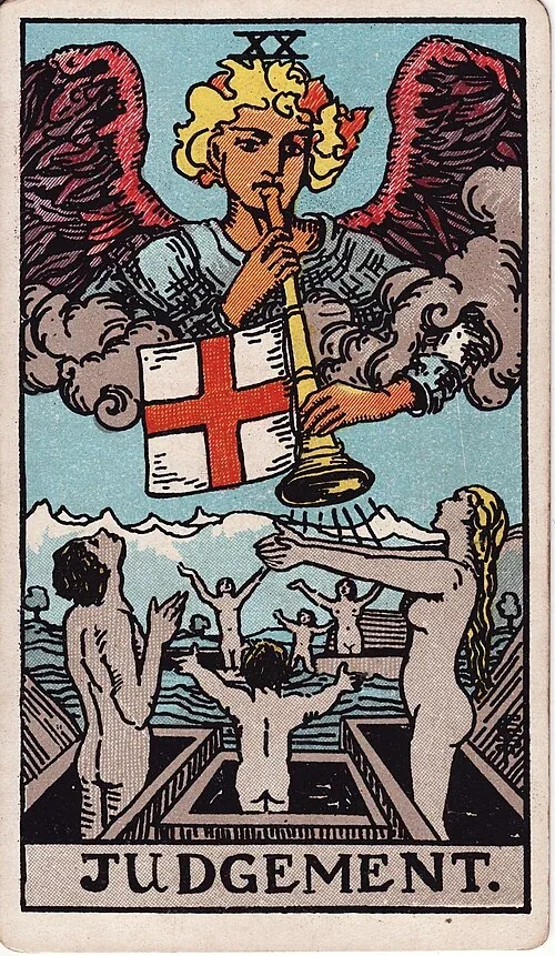 Judgement from the historical Rider–Waite–Smith deck